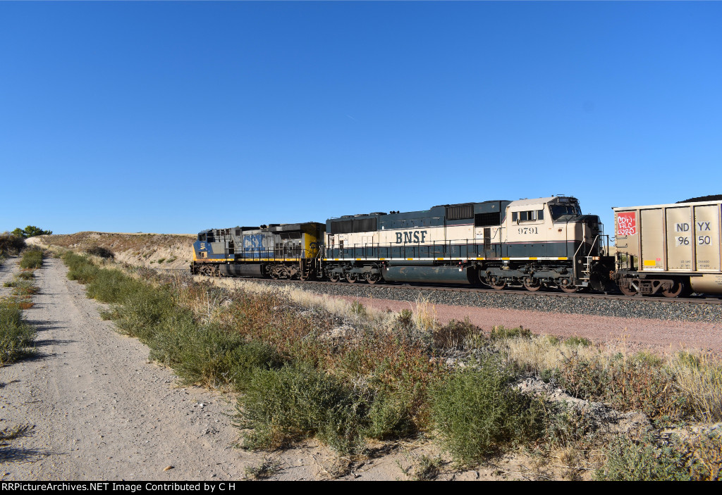 CSX 531/BNSF 9791